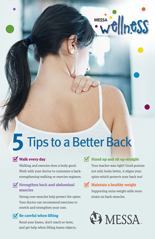 MESSA back pain poster PDF