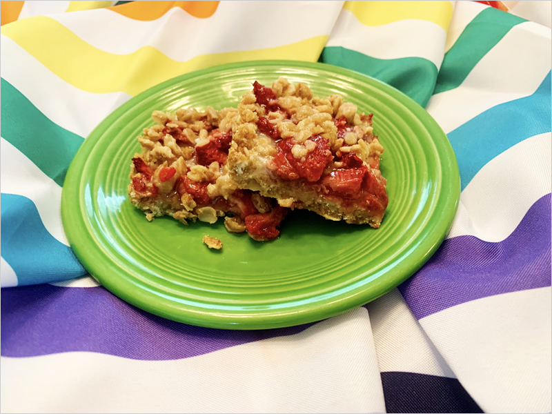 Recipe strawberry oatmeal bars