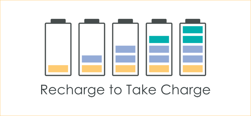Recharge to take charge