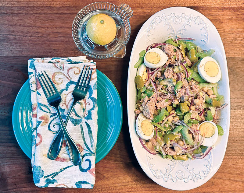 Tuna and chickpea salad MESSA