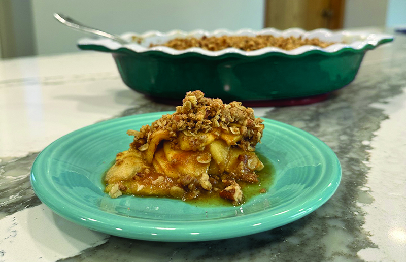Apple Pumpkin Crisp