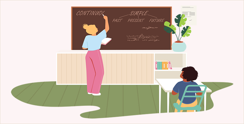 DY Colorful Classroom Scene