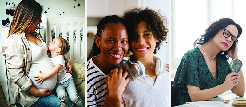 Ovia pregnancy postpartum menopause