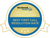 Best First Call Resolution Rate Award 2025