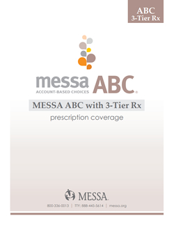 MESSA ABC with 3-Tier Rx Coverage Booklet