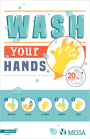 MESSA Wash Hands Poster