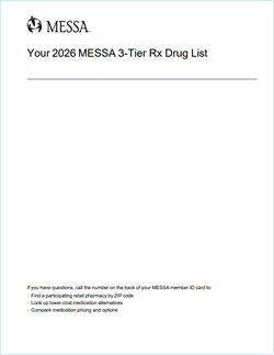 3-Tier Rx drug list